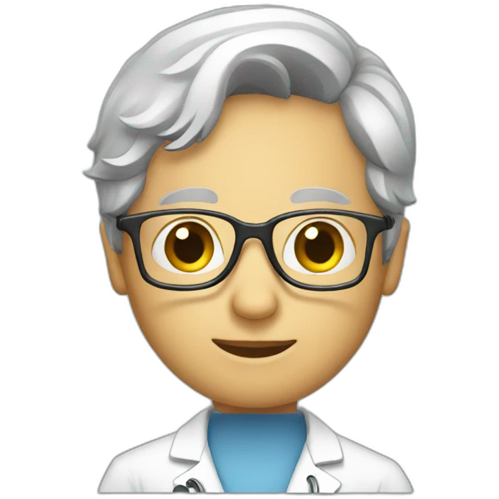 Doctor glasses  emoji