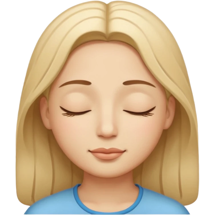face icon feels safe, with closed eyes emoji