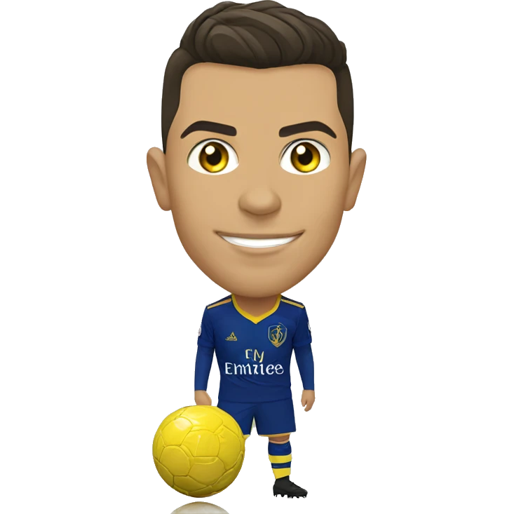 Cristiano Ronaldo at Al Nassr emoji