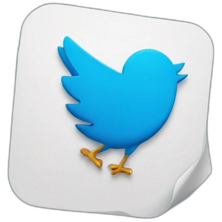 Twitter logo emoji