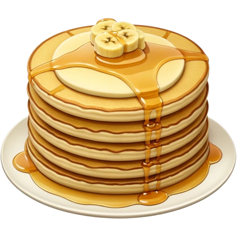 banana pancake emoji