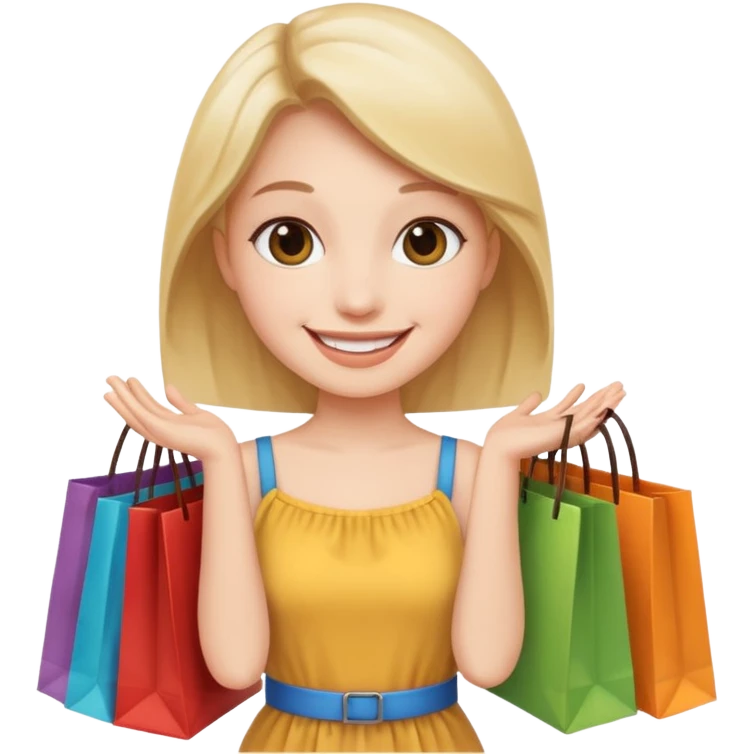 Shopping emoji