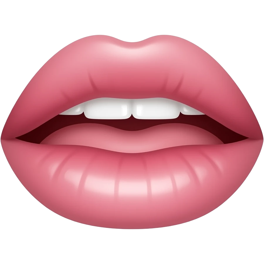 lips with tongue emoji