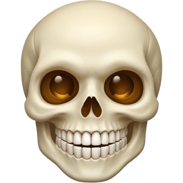 Skull face emoji