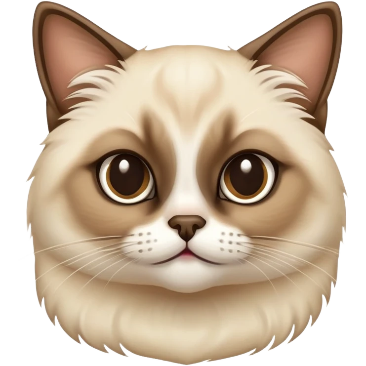 mischievous siamese cat peeking emoji