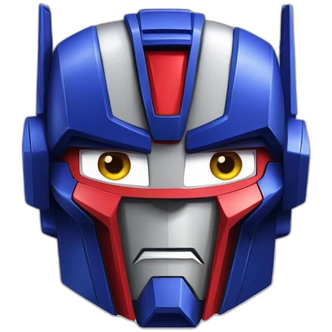 Optimus prime transformed emoji