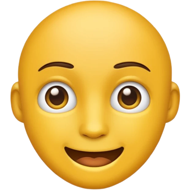 yarrak, emoji style, yellow color, clear and humorous, no background emoji