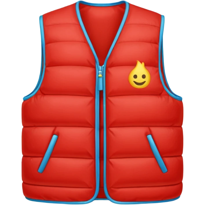red jilet emoji