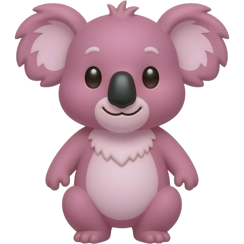 a coala pink emoji