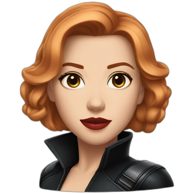 Scarlett Johansson, marvel black widow emoji