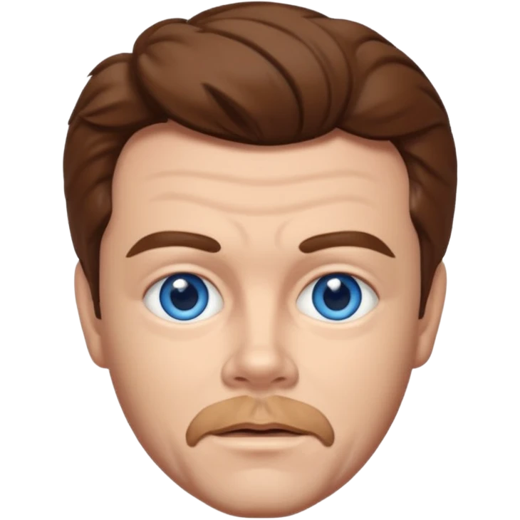 Russ Tamblyn with blue eyes, brown hair emoji