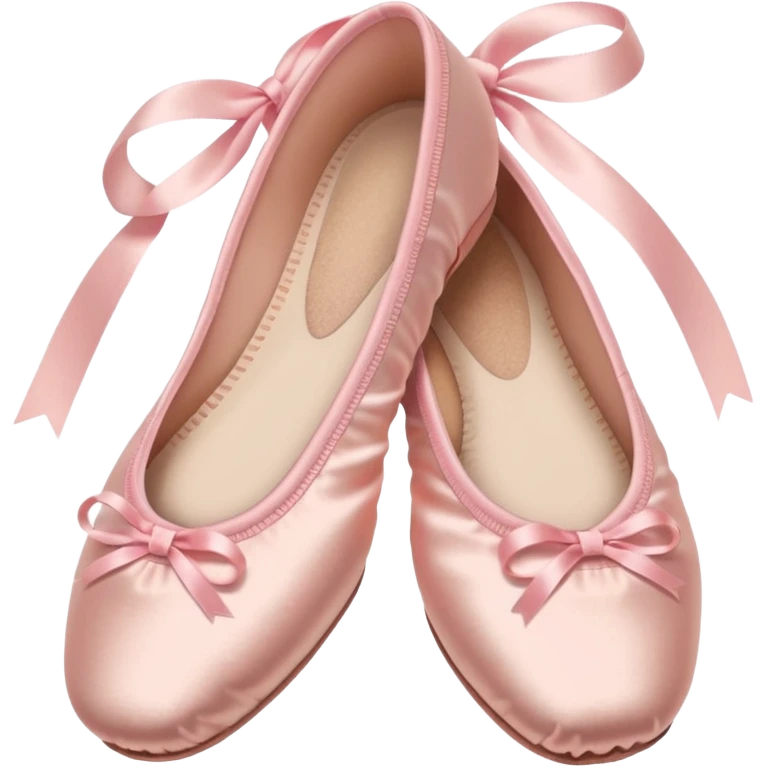 Pink ballet shoes emoji
