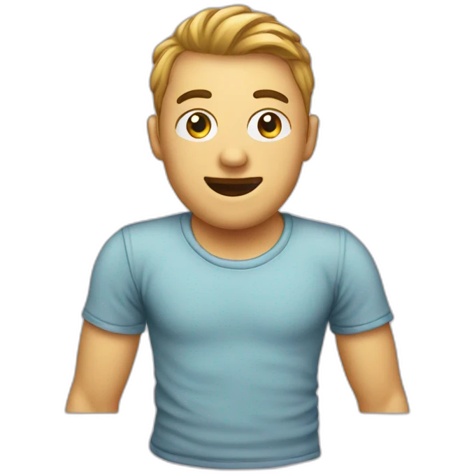 Tshirt mit gesicht emoji