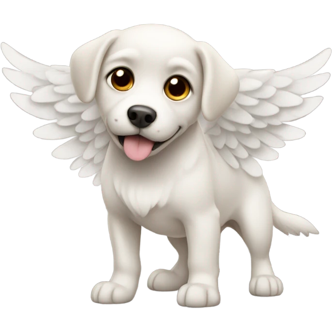 Dog with wings emoji