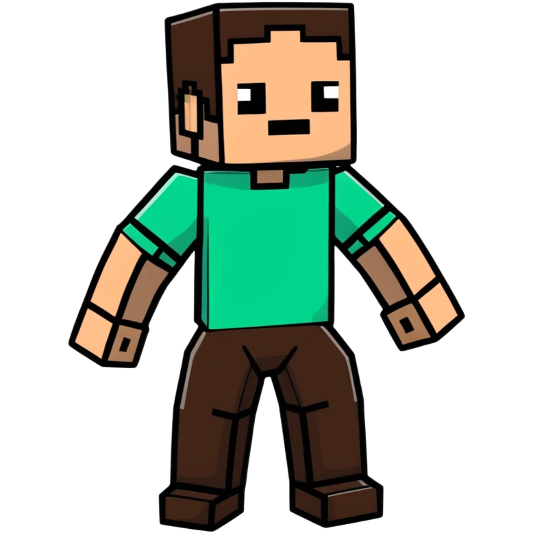 Garetr Garrison from Minecraft movie emoji