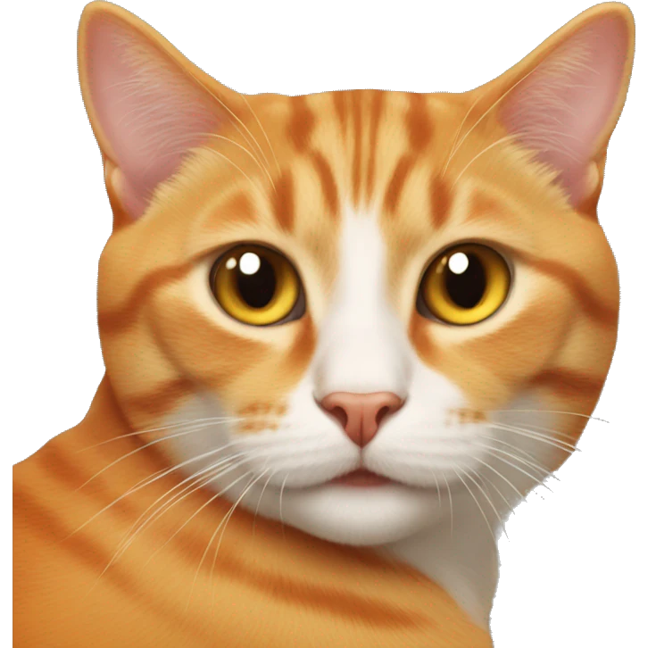 orange albanian cat  emoji