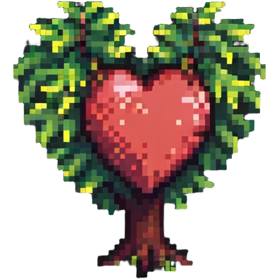 tree heart emoji