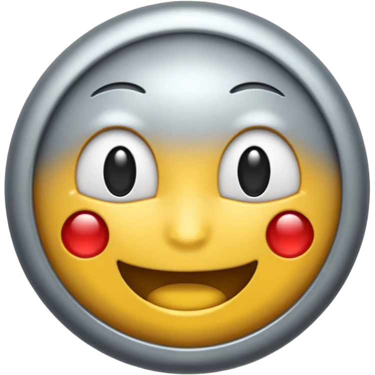 Silver shiney emoji emoji