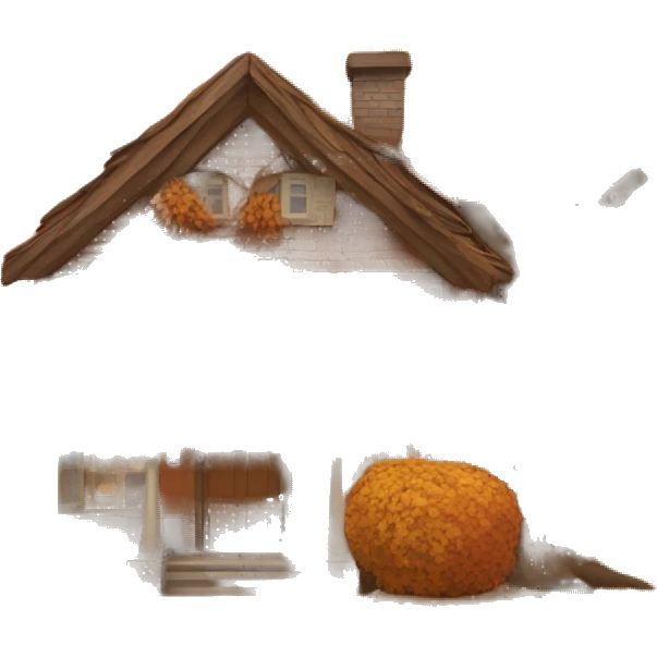 Autumn house  emoji