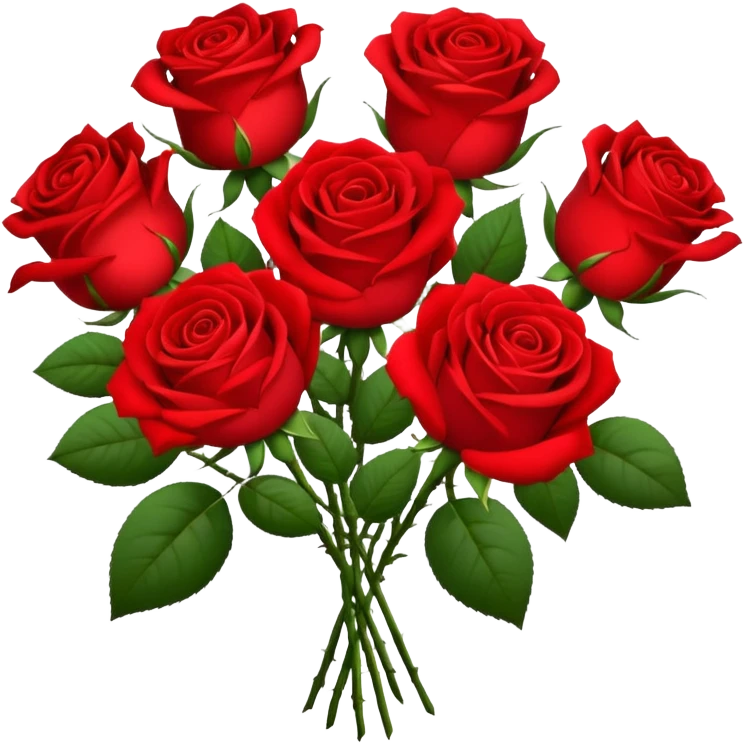 A bunch of red roses with a note that says Linnea emoji