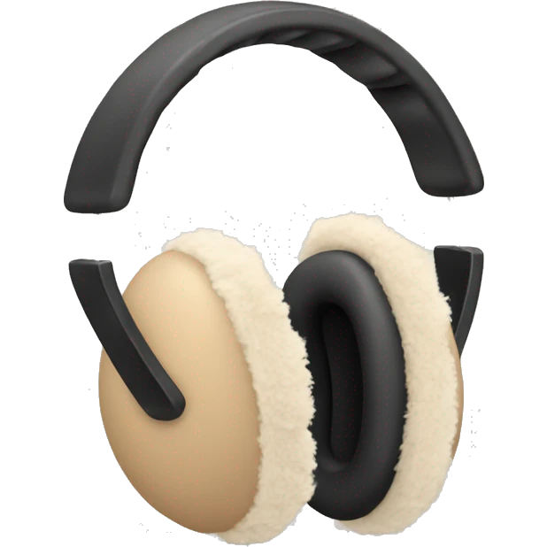beige earmuffs emoji