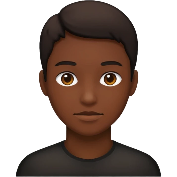 WIl je voor mij emoij maken
Je ziet gezicht, persoon. Maar zie alleen silhout, onbekend. emoji