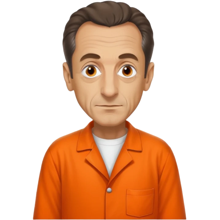 Nicolas sarkozy en prison  emoji