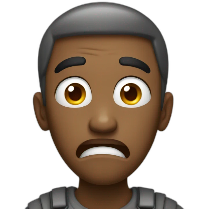 scared emoji