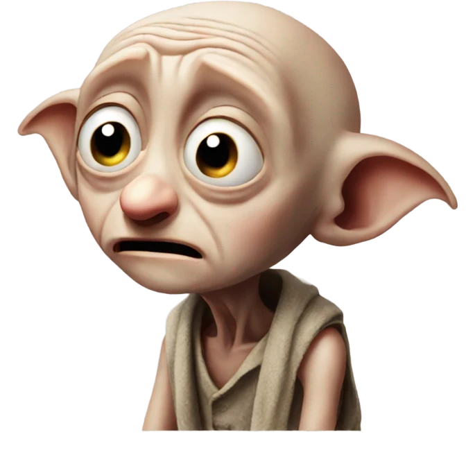 Dobby crying  emoji