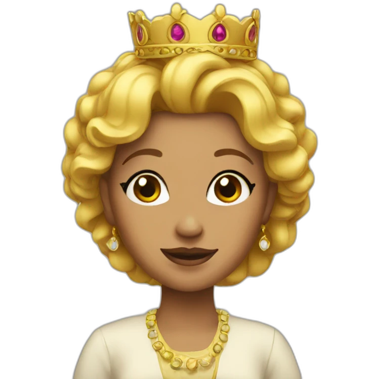 marketplace queen emoji