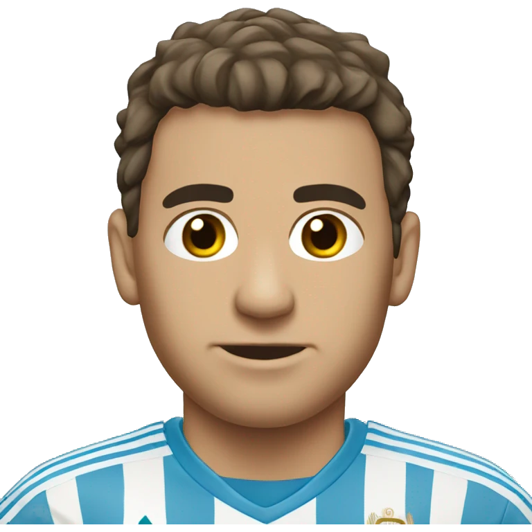 camiseta argentina emoji