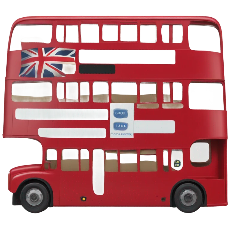 London red bus emoji