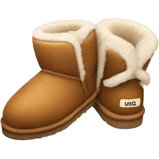 UGG slippers  emoji