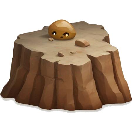 Petrified national forest emoji