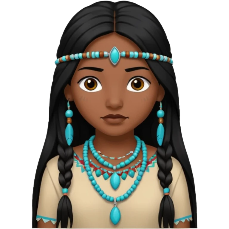 native american girl emoji