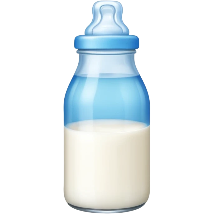 baby Milk bottle blue emoji