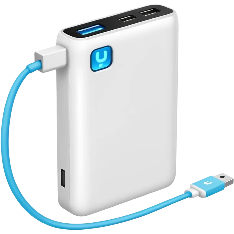 powerbank charging emoji