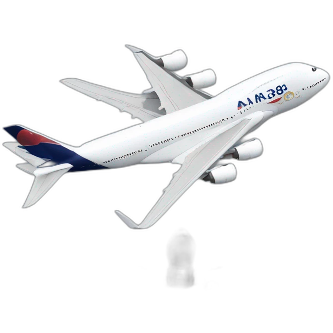 a realistic a380 emoji