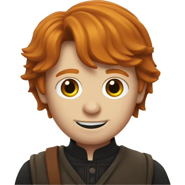 ron weasley wit book emoji