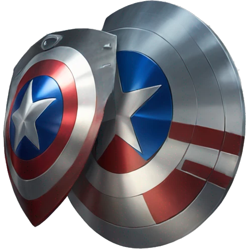 CAPTAIN AMERICA shield  emoji