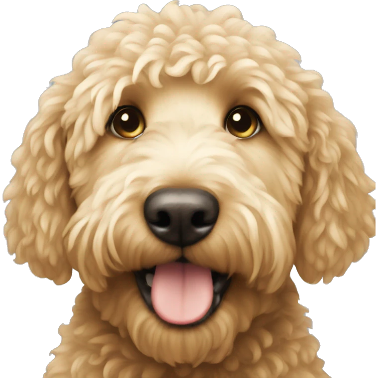 Golden doodle emoji