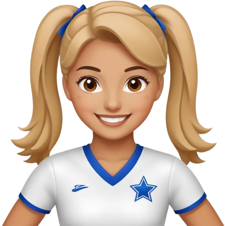 Cheerleader  emoji