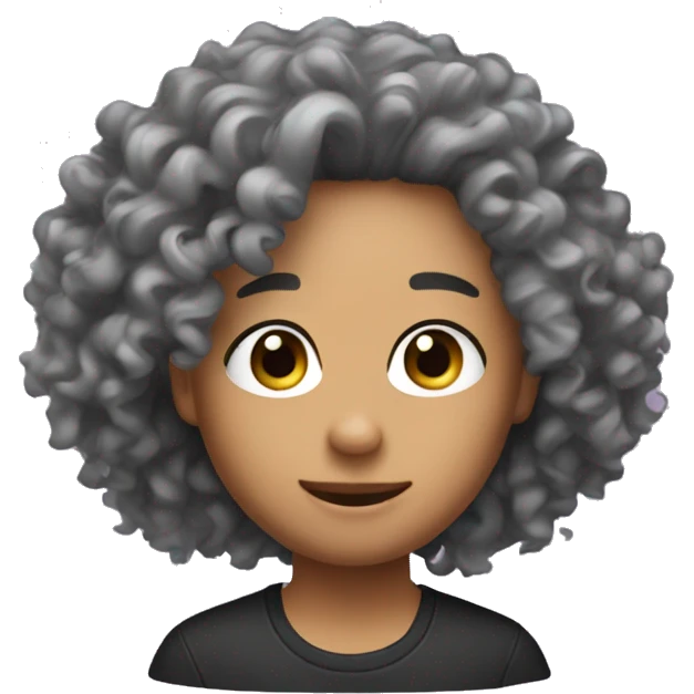 tiktok subscription emote for curly hair creator emoji