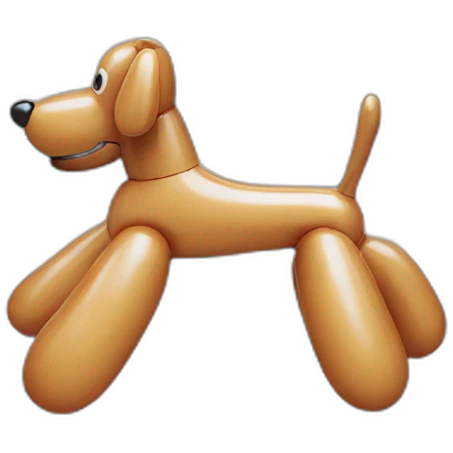 Balloon dog emoji