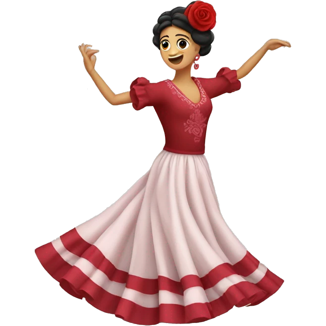 Flamenca spinning emoji