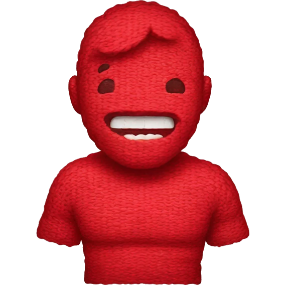 red Stitch emoji