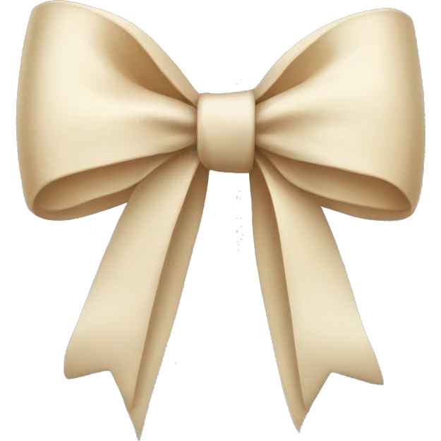 Vanilla bow emoji