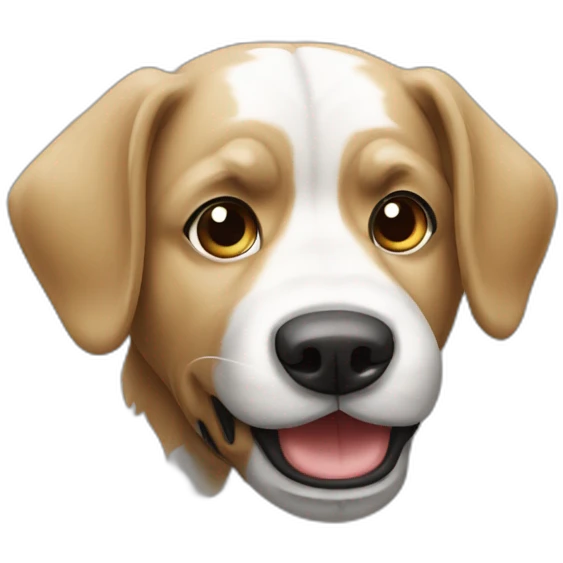 Hund kacke Fussball emoji
