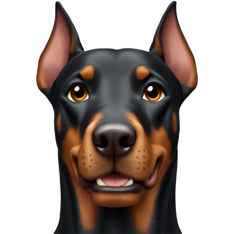 Doberman emoji