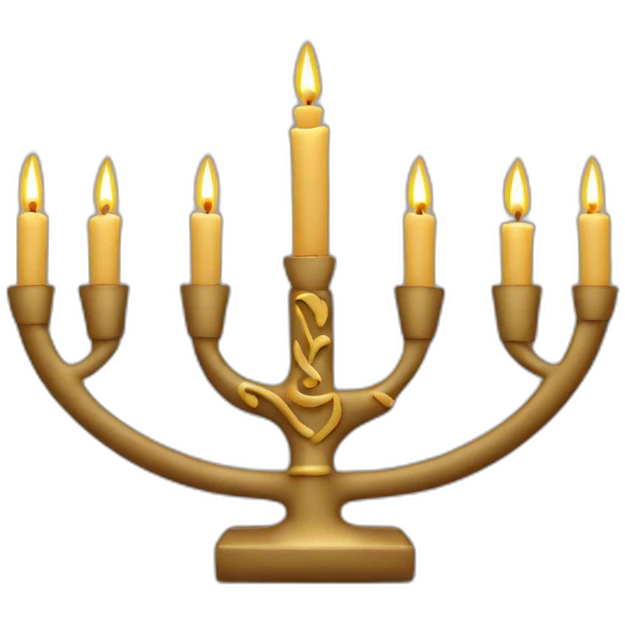Menorah emoji